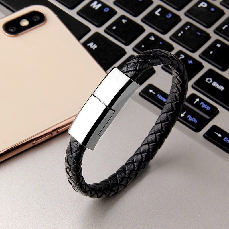 Charge on the Go with Bracelet Cable