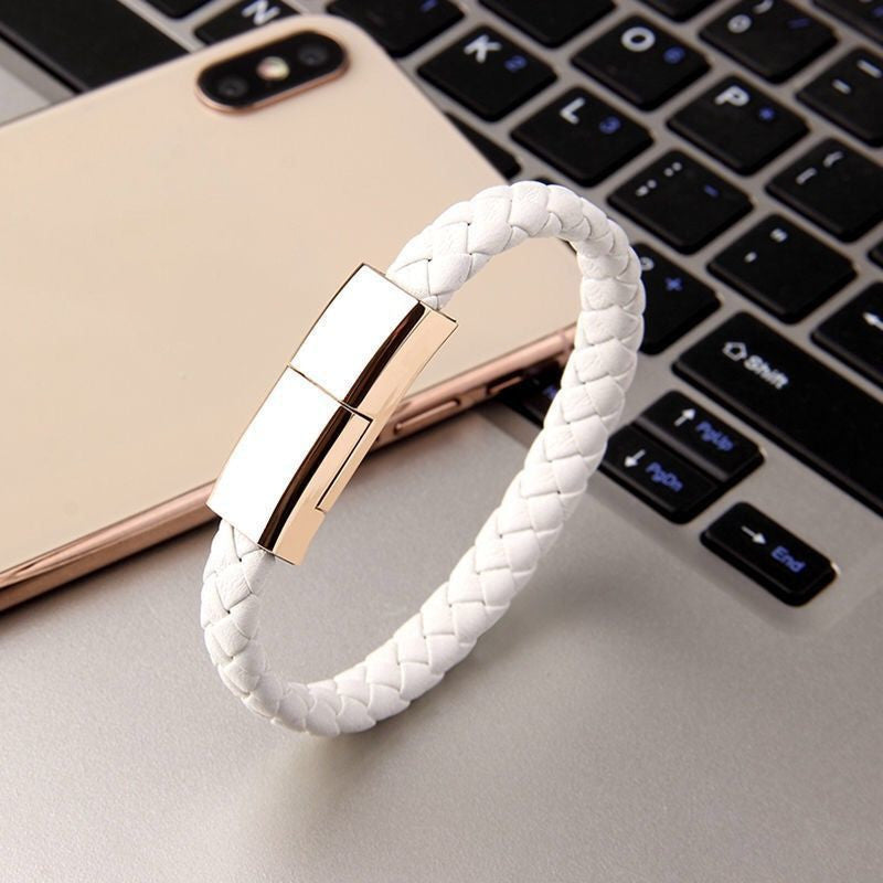 Charge on the Go with Bracelet Cable