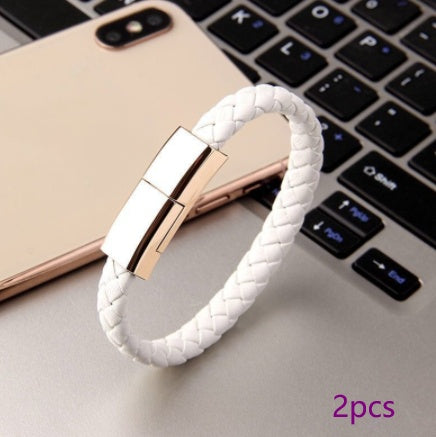 Charge on the Go with Bracelet Cable