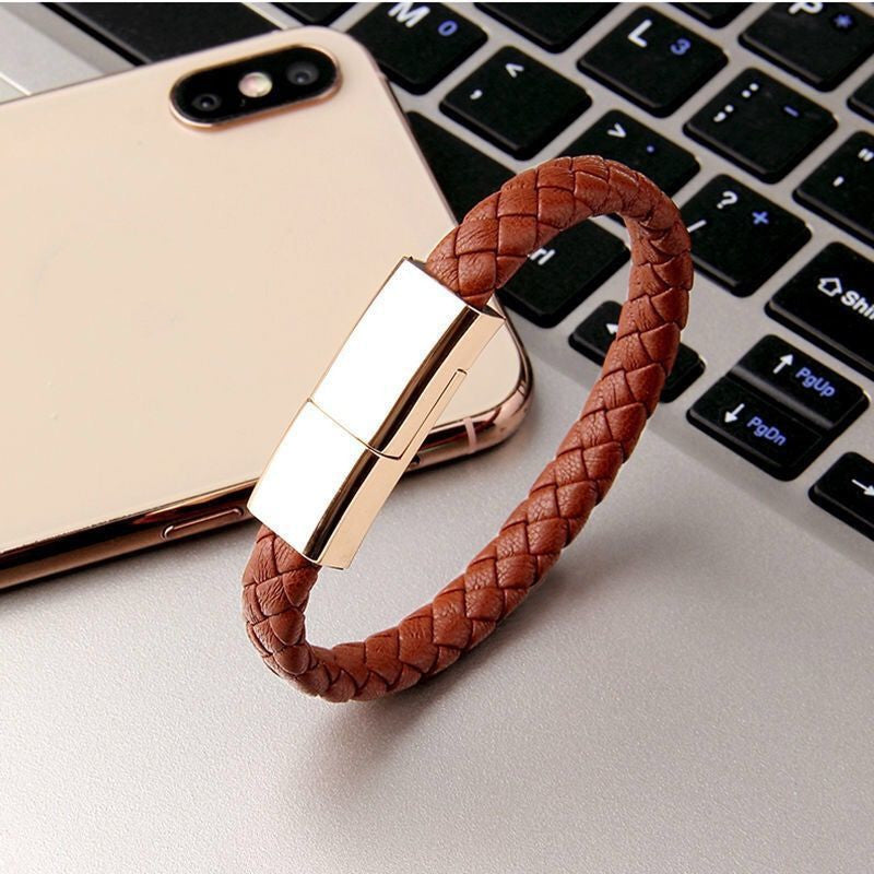 Charge on the Go with Bracelet Cable